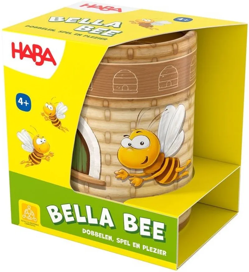 Spel - Dobbelspel - Bella bij - 4+ from HABA, Meerdere kleuren edition – box
