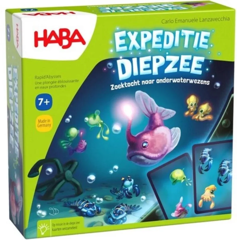 Spel - Expeditie Diepzee - 7+ från HABA – kartong