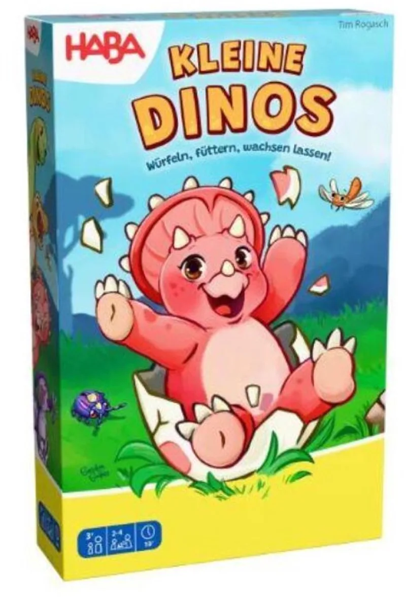 spel Kleine Dinos - 3 jaar + - 10 minuten - 2-4 spelers fra HABA – æske