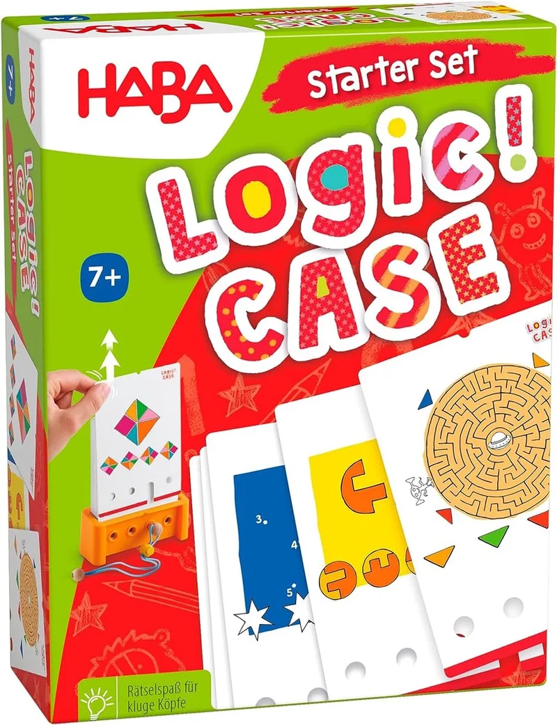 Spel Logic! CASE Startersset 7+ fra HABA, Multikleur-udgave – æske