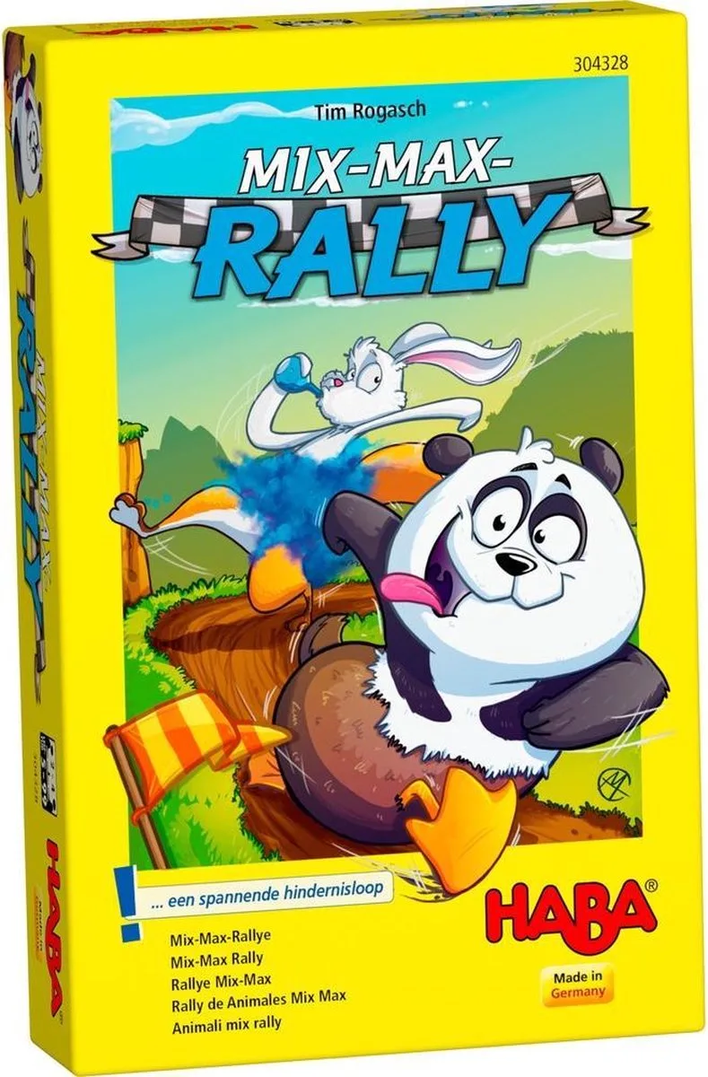 Spel Mix-max-rally (nl) fra HABA – æske
