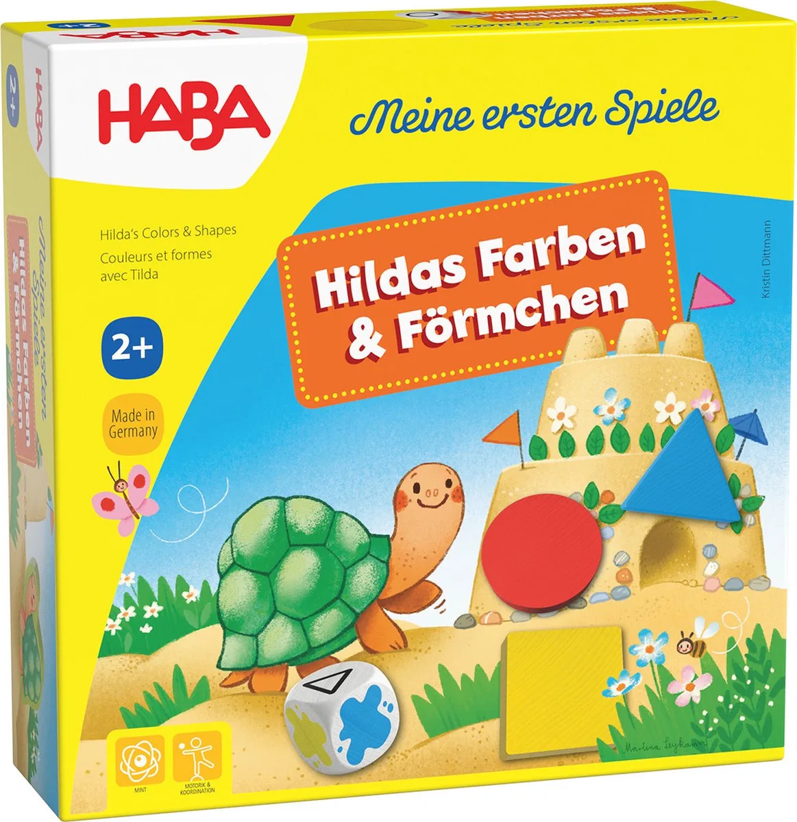 Spel Sammie's Kleuren en Vormen - Eerste Spellen - +2j van HABA, editie Meerkleurig – doos