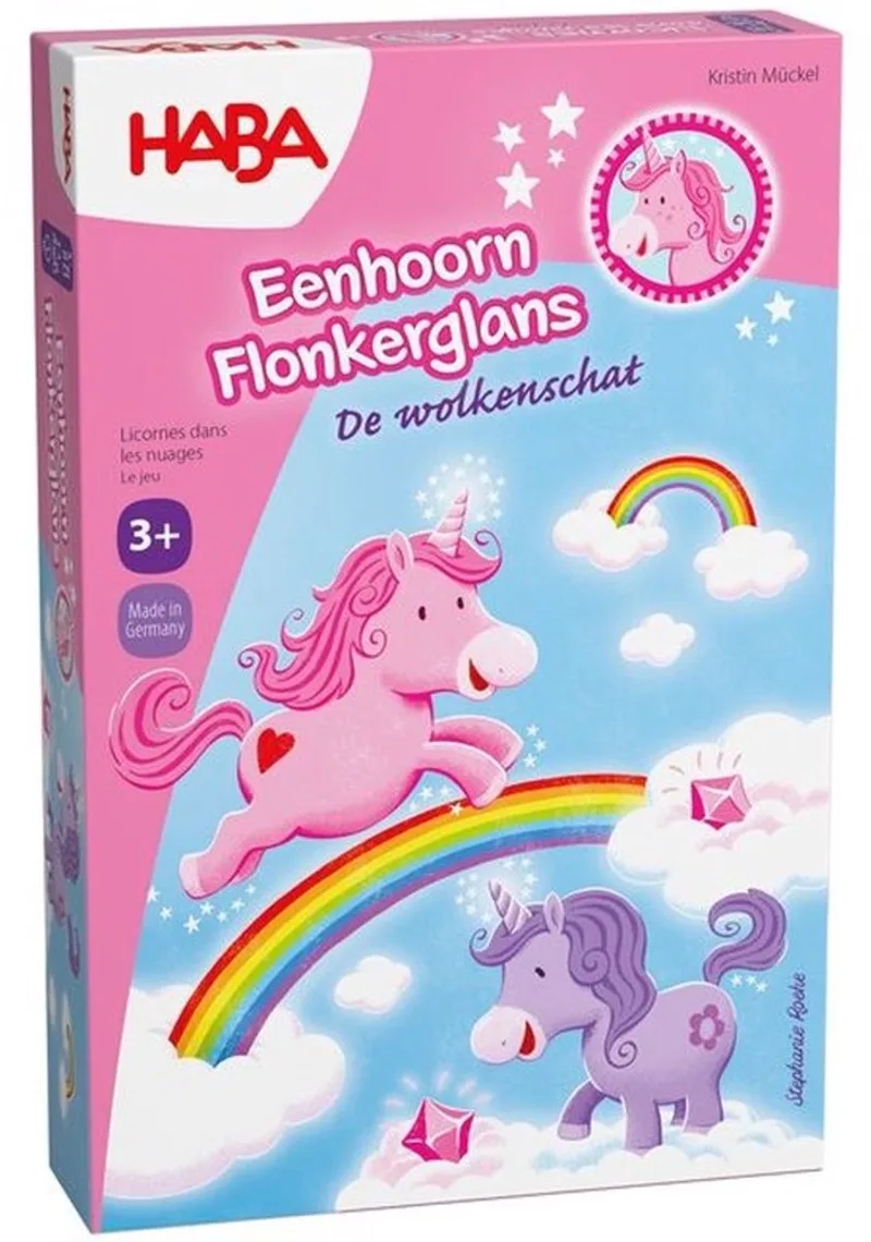 Spel Spelletje vanaf 3 jaar Eenhoorn Flonkerglans from HABA – box