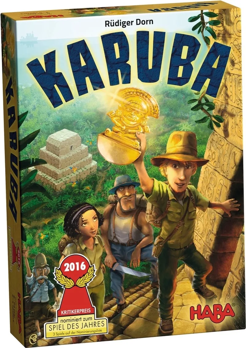 Spel Spelletjes vanaf 8 jaar Karuba fra HABA – æske