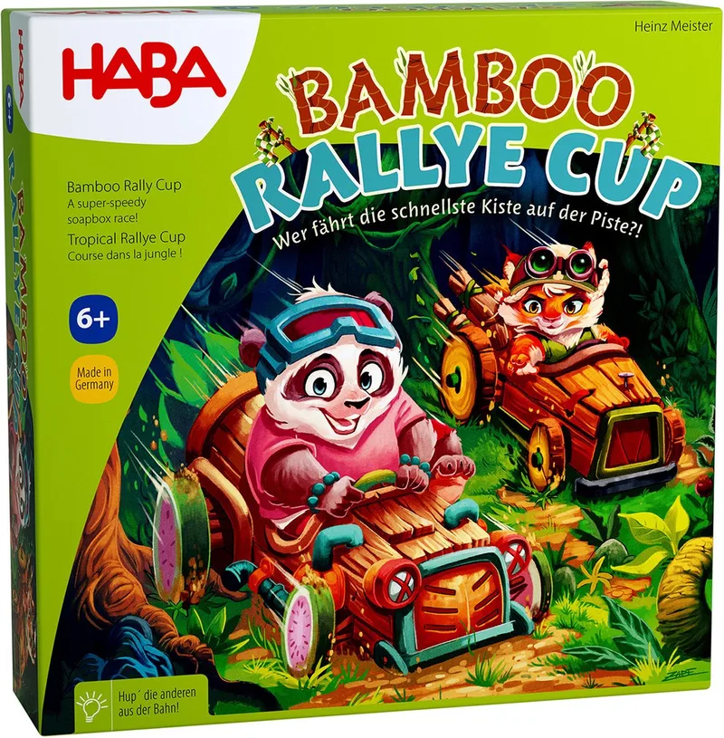 !!! Spiel - Bamboo Rallye Cup (DE = F 2010883002 - NL 2010883003) (DE/E/F/NL/IT/ES). from HABA, Multicolor edition – box