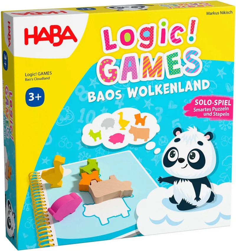 Spiel Baos Wolkenland, Logic! GAMES, Logikspiel from HABA, Bunt edition – box
