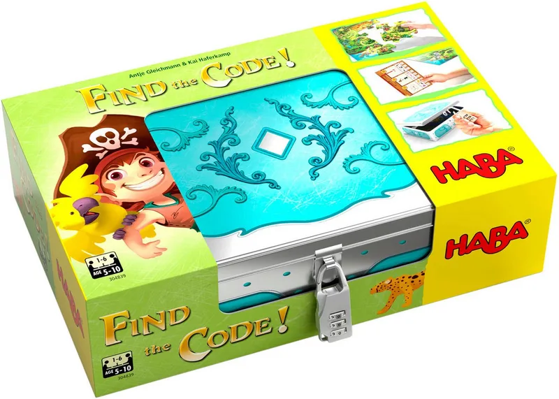 Spiel Finde the code! Pirateninsel, Kinderspiel from HABA, Bunt edition – box