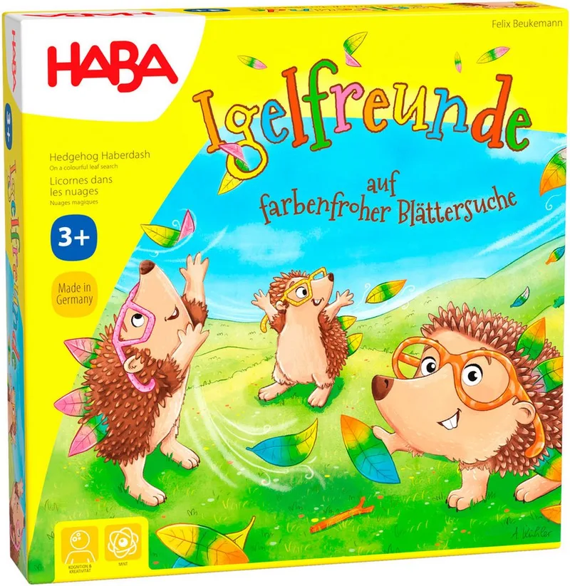 Spiel Igelfreunde, Würfelspiel, Made in Germany from HABA, Bunt edition – box