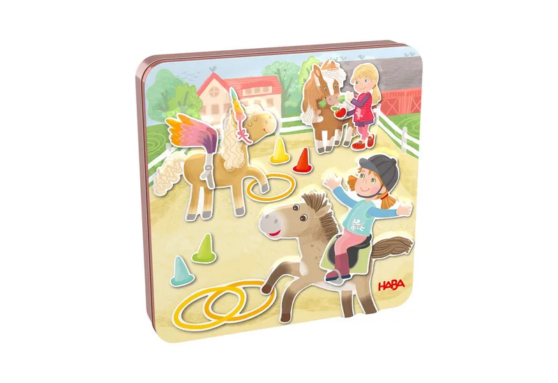Spiel Magnetspiel-Box Pferde, Kinderspiel from HABA, Bunt edition – box