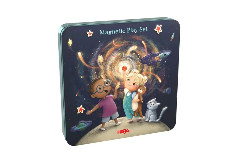 Spiel Magnetspiel-Box Tilli & ihre Freunde, Kinderspiel van HABA, editie Bunt – doos