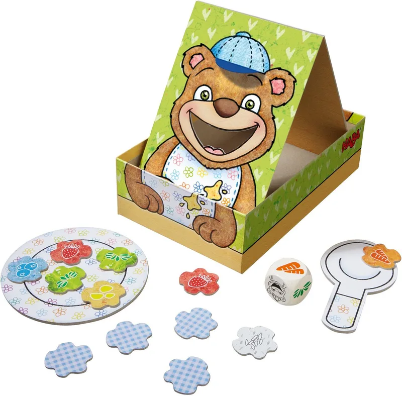 Spiel Meine ersten Spiele - Bärenhunger, Kinderspiel van HABA, editie Bunt – doos