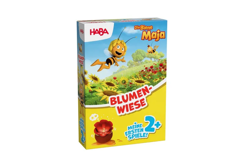 Spiel Meine ersten Spiele – Biene Maja Blumenwiese, Kinderspiel de HABA, édition Bunt – boîte