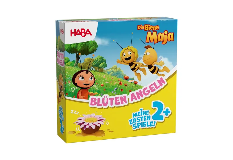 Spiel Meine ersten Spiele – Biene Maja - Blüten angeln, Kinderspiel, Made in Germany from HABA, Bunt edition – box