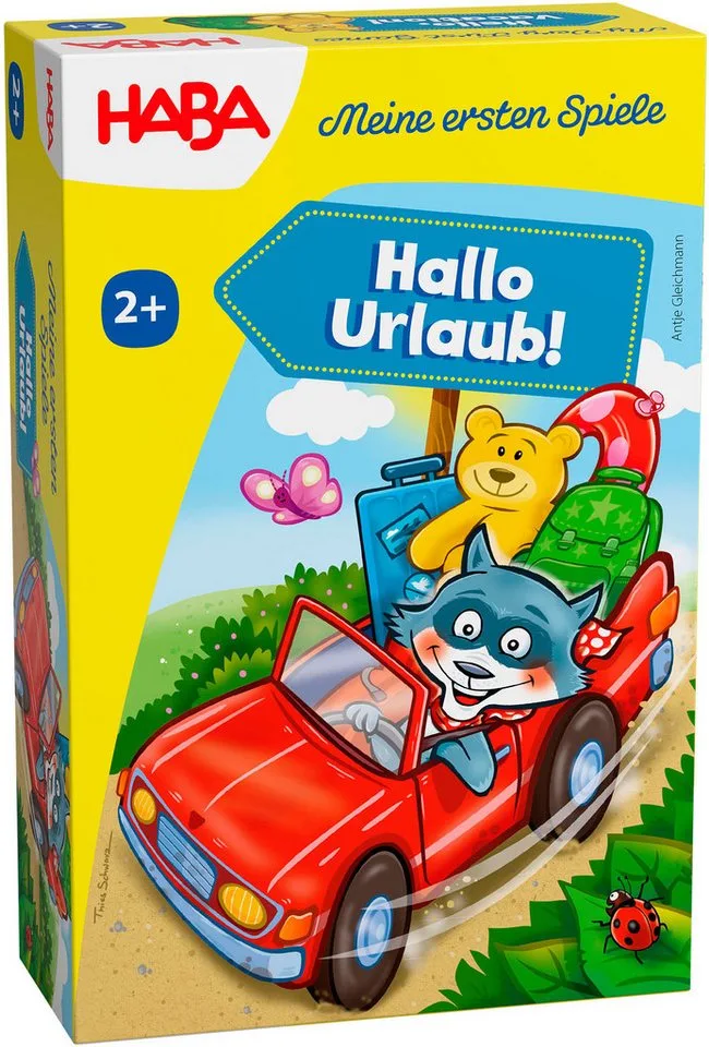Spiel Meine ersten Spiele - Hallo Urlaub!, Kleinkindspiel von HABA, Ausgabe Bunt – Schachtel