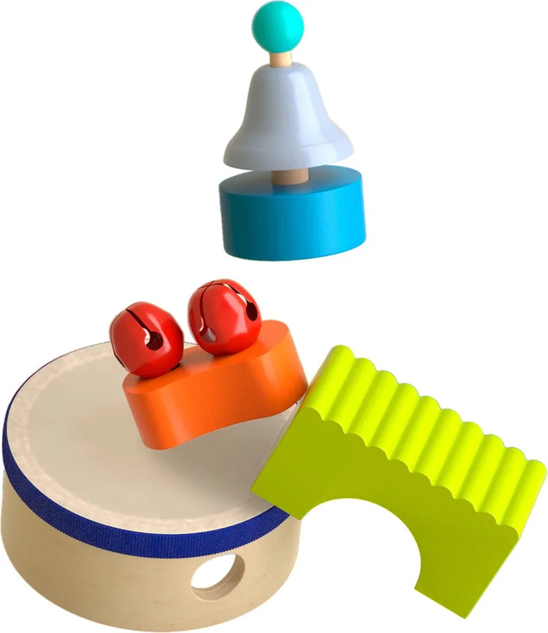 !!! Spiel - Meine ersten Spiele - Klang-Spielesammlung (DE = F 1307105003 - NL 1307105005) (DE/E/F/NL/IT/ES). from HABA, Multicolor edition – box