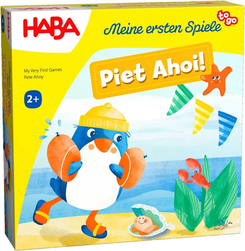 Spiel Meine ersten Spiele - Piet ahoi, Kleinkindspiel from HABA, Bunt edition – box