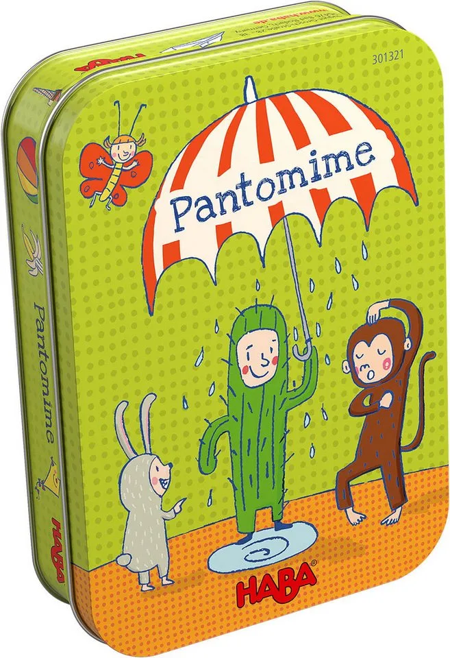 Spiel Mitbringspiel kommunikatives Spiel Pantomime 2011613001 från HABA – kartong