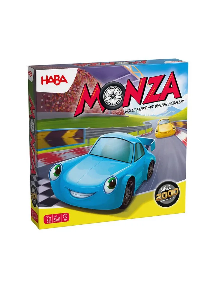 Spiel Monza 2025, Gesellschaftsspiel, Brettspiel, Familienspiel from HABA, Bunt edition – box