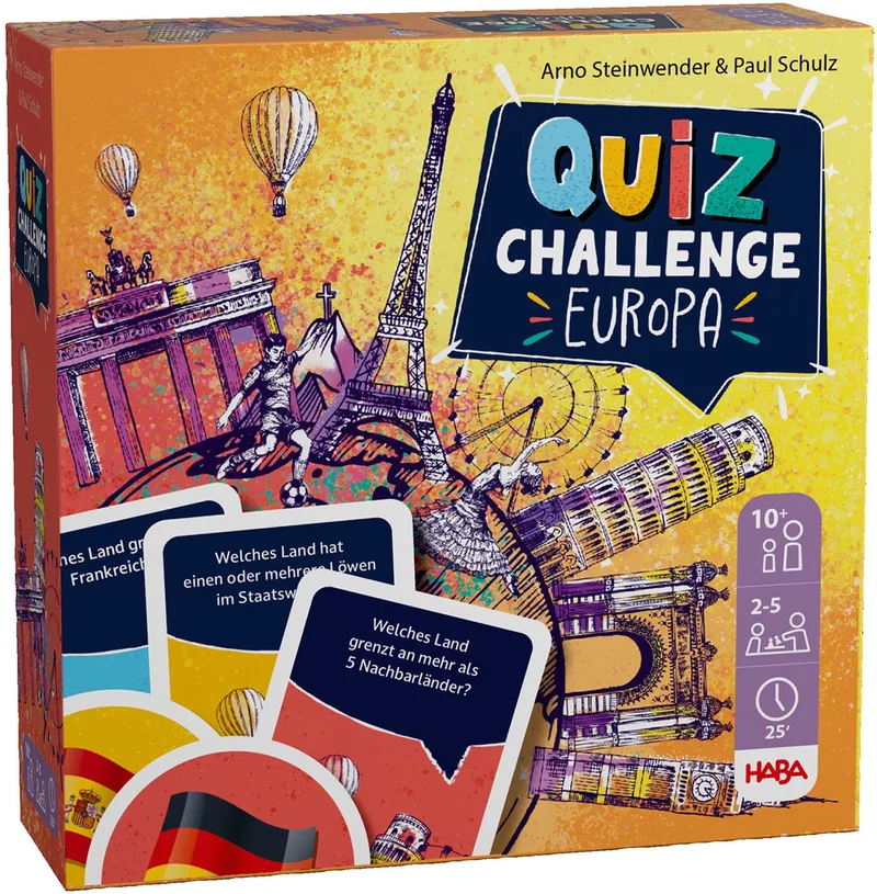 Spiel Quiz Planet Europa from HABA – box