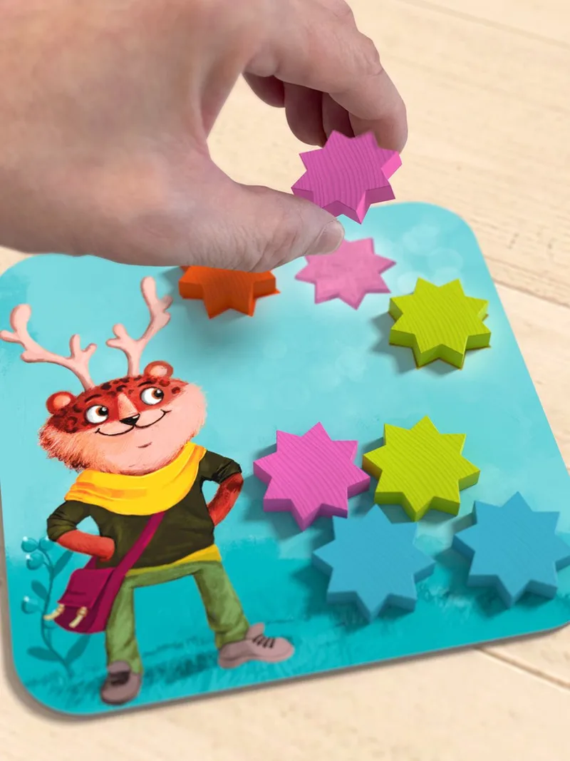 !!! Spiel - Sternschnuppern (DE = F 1307119003 - NL 1307119005) (DE/E/F/NL/IT/ES). fra HABA, Multicolor-udgave – æske