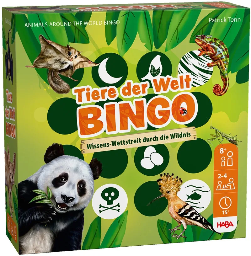 Spiel Tiere der Welt - Bingo från HABA – kartong