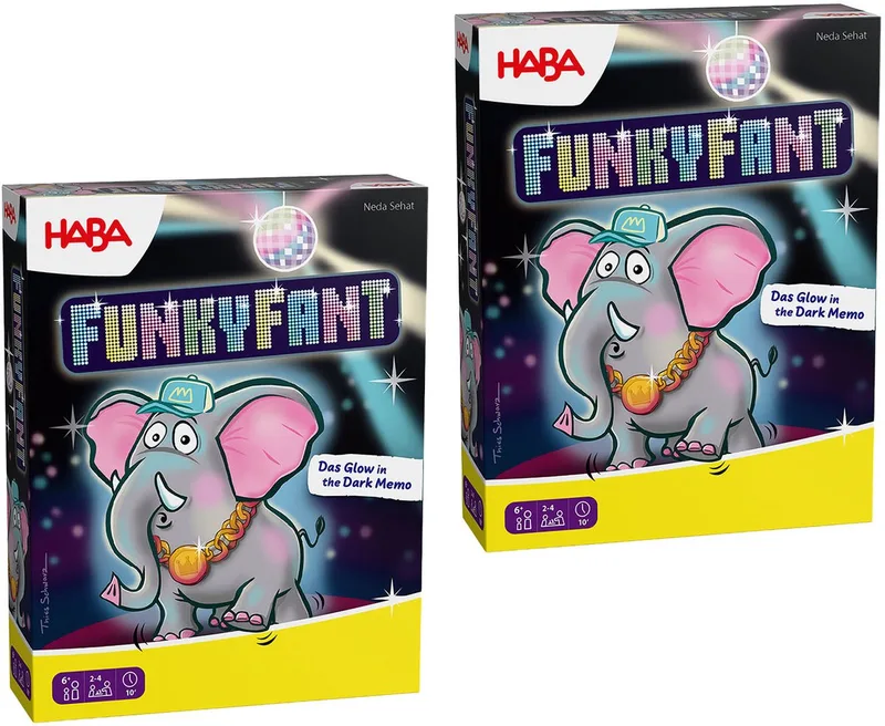 Spielesammlung Funkyfant Freunde from HABA, Multi-coloured edition – box