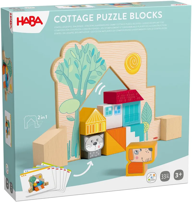 Stapel En Legspel Bouwplezier de HABA – boîte