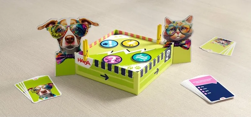 Team Quiz Challenge Katten vs Honden from HABA – box