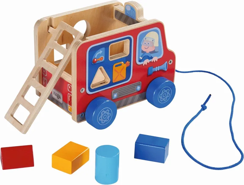 trekfiguur Brandweerauto van HABA – doos