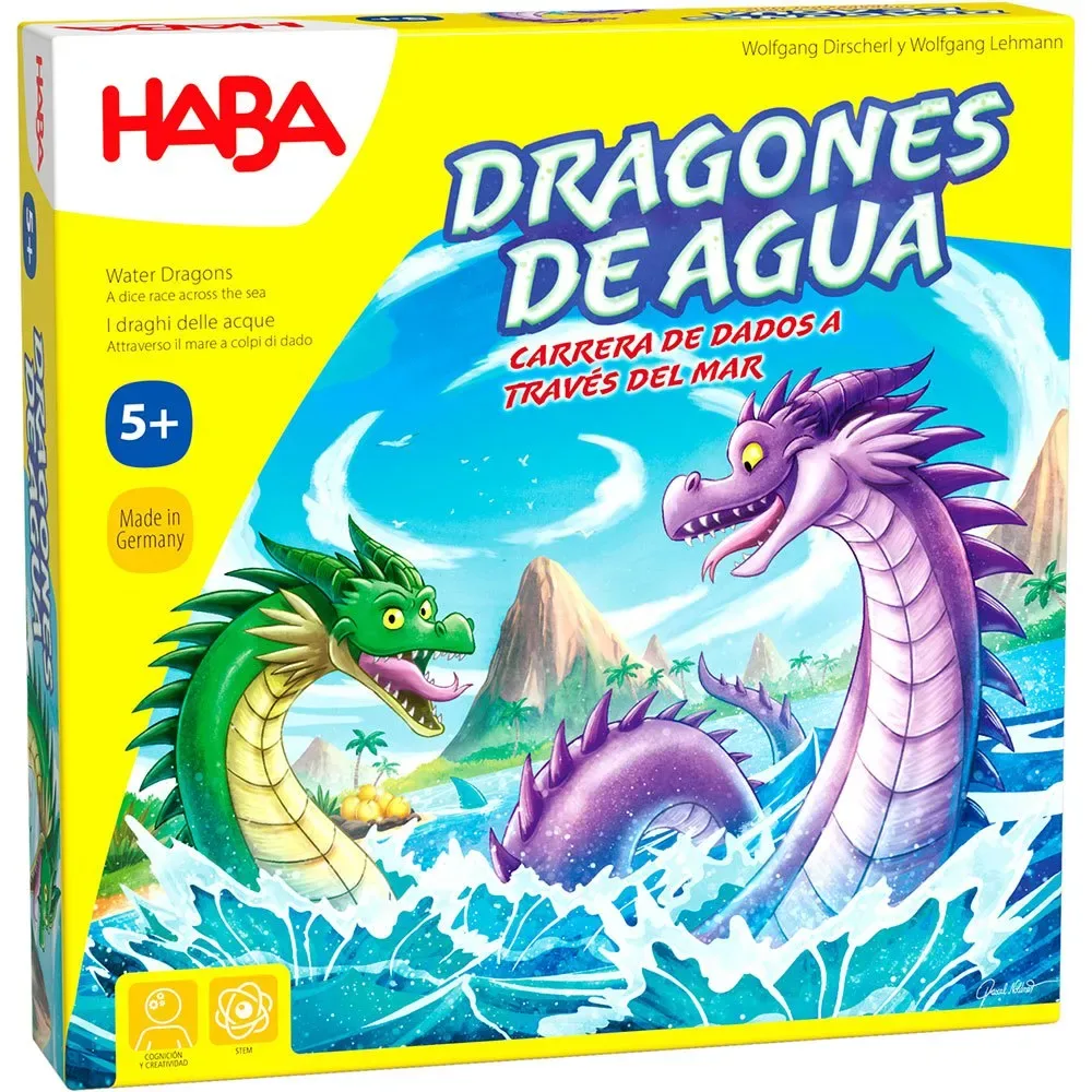 Water Dragons från HABA – kartong