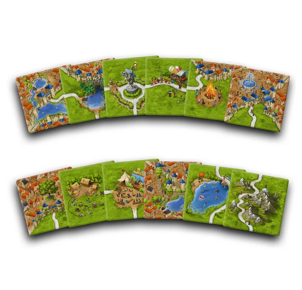 Carcassonne Mini Uitbreiding - 4 Seizoenen Zomer 999 Games van Hans im Glück – doos
