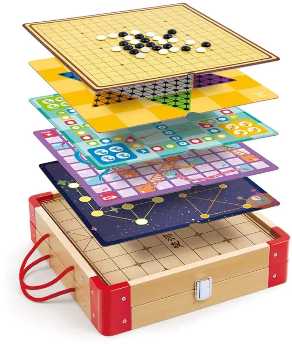 Hape 22 Classic Games In 1 Brætspil fra Hape – æske