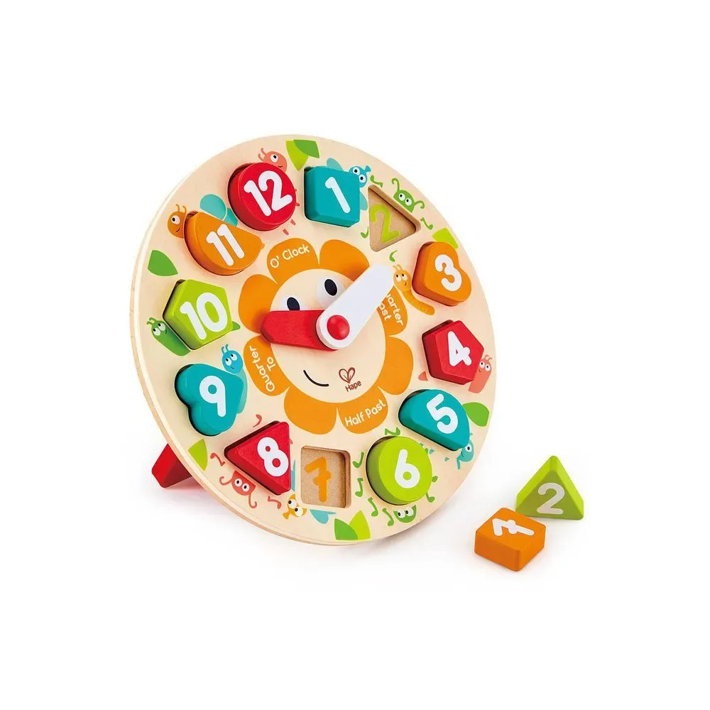 Puzzle Chunky Uhr von Hape – Schachtel