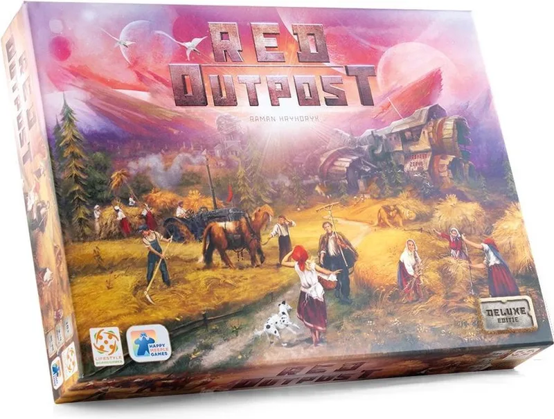 Red Outpost (Nederlandse versie) - Happy Meeple Games von Happy Meeple – Schachtel