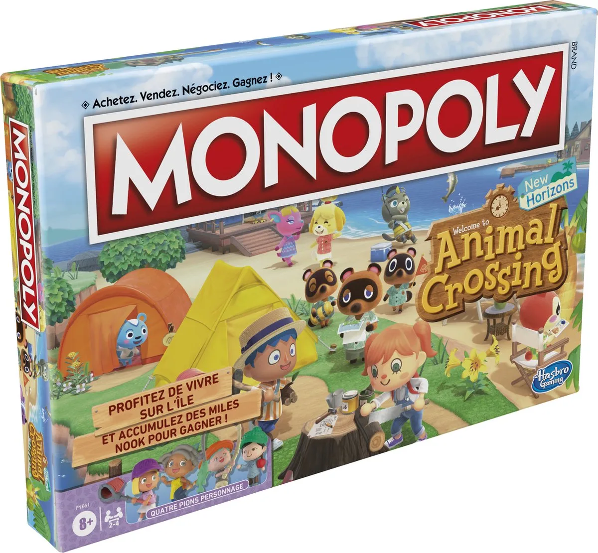 Animal Crossing - Franstalige Editie fra Hasbro Gaming – æske