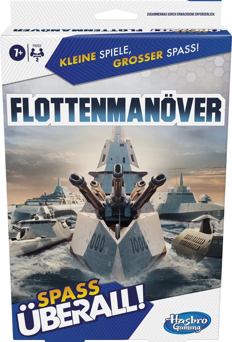 Battleship Grab & Go Bordspel Strategie fra Hasbro Gaming – æske