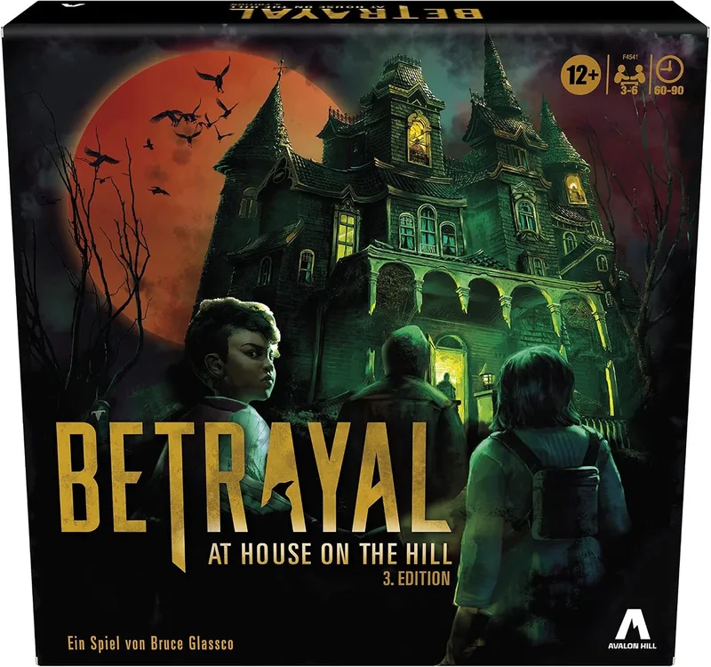Betrayal at House on the Hill 3e - Spannend Bordspel voor 3-6 Spelers de Hasbro Gaming – boîte