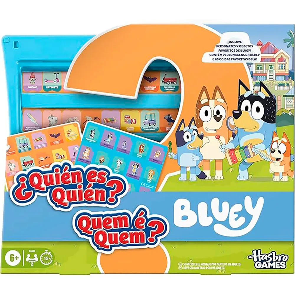Bluey Guess Who? van Hasbro Gaming – doos