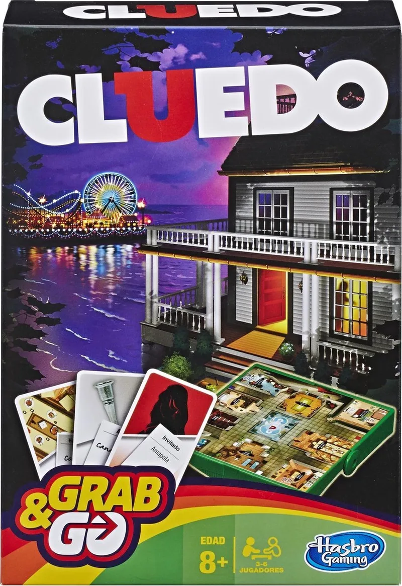 Bordspel Hasbro Cluédo Edition Travel Game von Hasbro Gaming – Schachtel