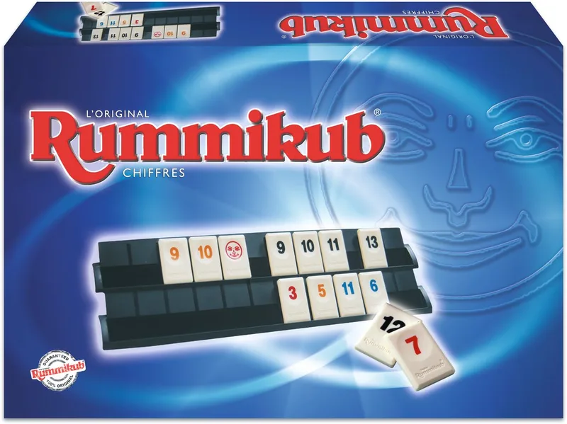 Bordspel Hasbro Rummikub Numbers (Frans) (Fr) fra Hasbro Gaming – æske
