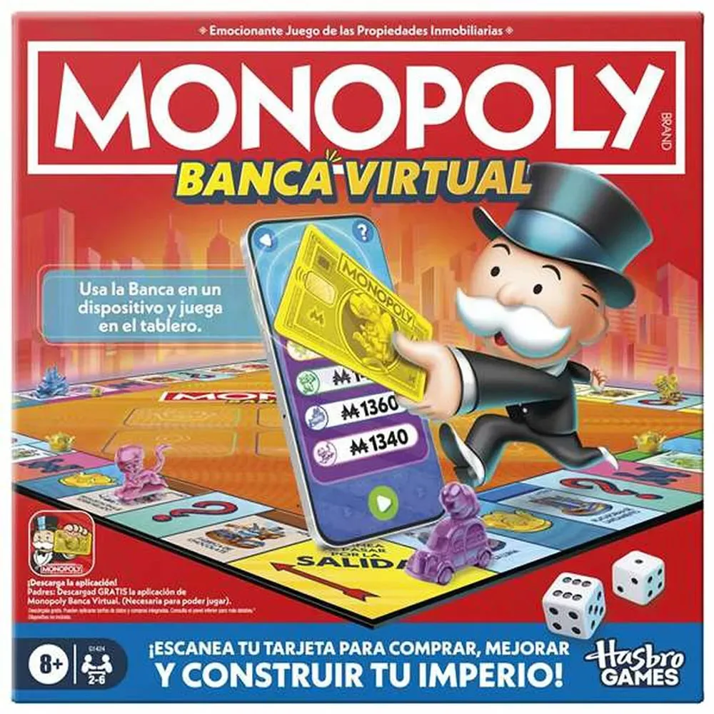 Hasbro Brädspel Med App-bank von Hasbro Gaming – Schachtel