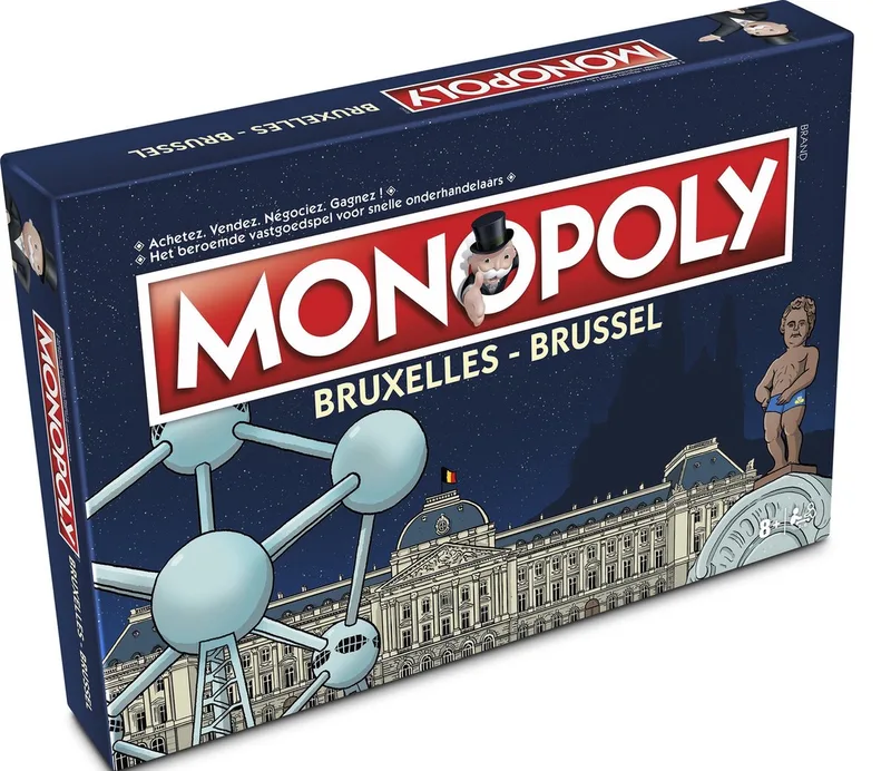 Bruxelles - Brussel - Familiespel from Hasbro Gaming – box