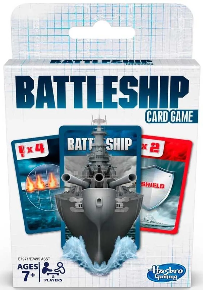 classic card games battleship from Hasbro Gaming – box