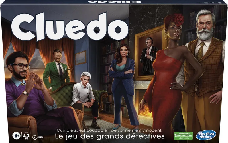 Cluedo - Bordspel (Franstalig) from Hasbro Gaming – box