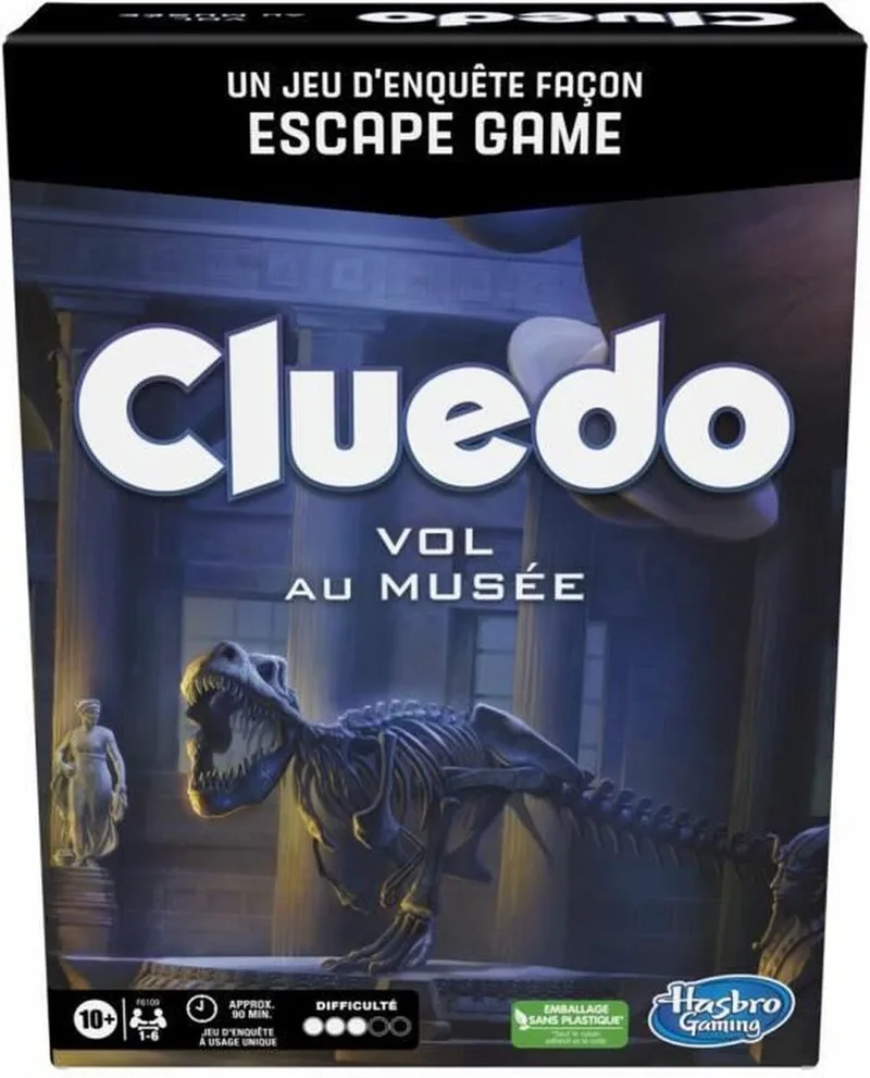 Cluedo: De museumroof - Bordspel (Franstalig) from Hasbro Gaming – box