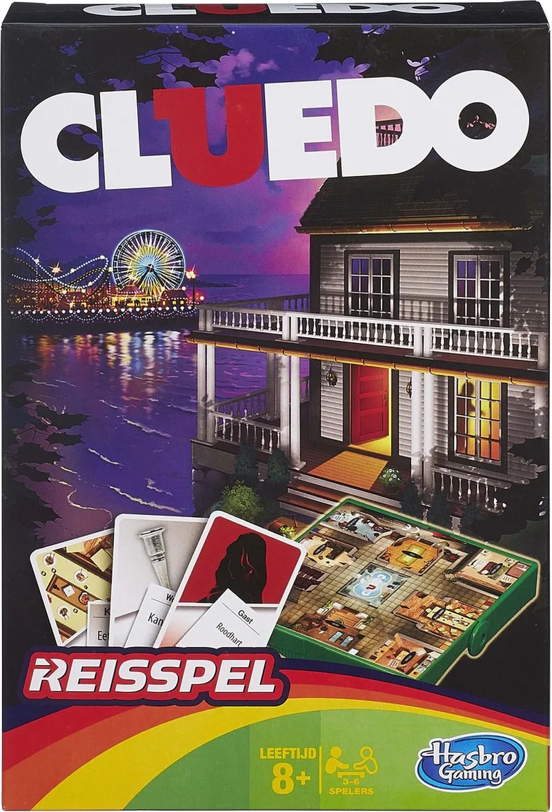 Cluedo Grab And Go Nl from Hasbro Gaming – box