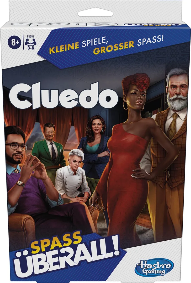 Cluedo Grab & Go Bordspel Detective from Hasbro Gaming – box