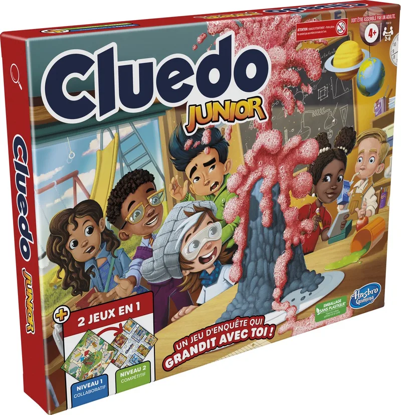 Cluedo Junior - Bordspel (Franstalig) från Hasbro Gaming – kartong