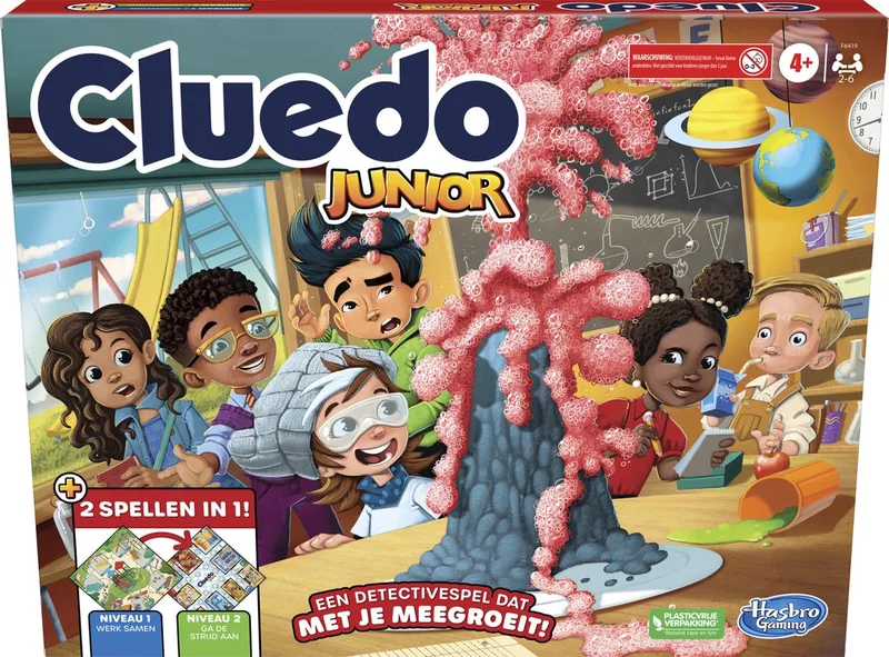 Cluedo Junior - Bordspel - Hasbro Gaming Classic - Gezelschapsspel from Hasbro Gaming – box
