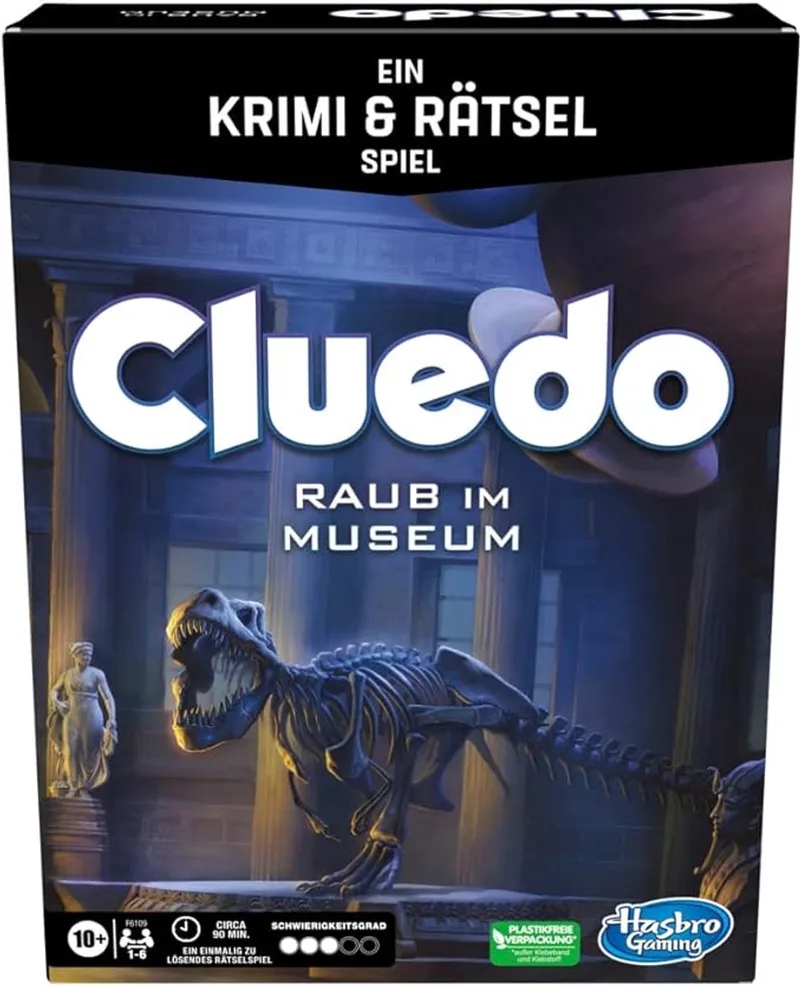 Cluedo Raub im Museum from Hasbro Gaming – box